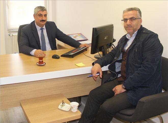 ZİRAAT BANKASI MÜDÜRÜ AYTEKİN ALACA ?YA ZİYARET?