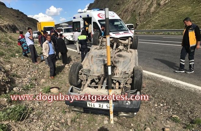 AĞRI´DA TRAFİK KAZASI: 7 YARALI?