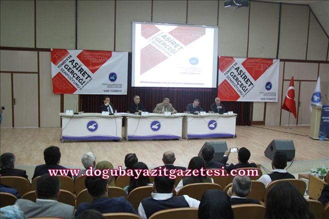 TÜRKİYE´DE AŞİRET GERÇEĞİ SEMPOZYUMU?