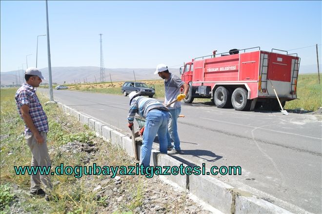 YÜCEKAPI´DA YOL VE KALDIRIM ÇALIŞMALARI?
