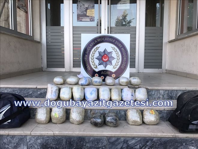 AĞRI´DA UYUŞTURUCU OPERASYONU