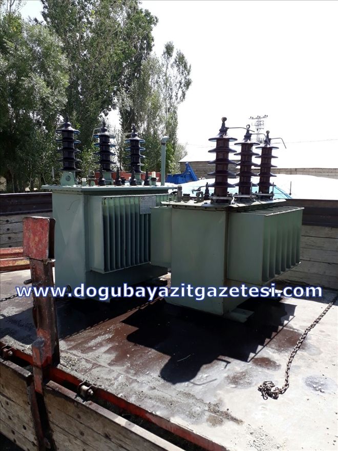 AĞRI´DA ELEKTRİK TRAFOLARI ÇALINDI?