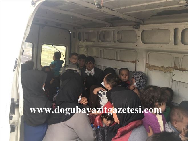 DOĞUBAYAZIT´TA 62 MÜLTECİ DAHA YAKALANDI?