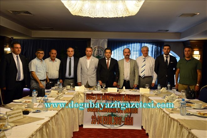 AĞRI´DA DOĞU VE GÜNEYDOĞU BÖLGE BARO BAŞKANLIĞI TOPLANTISI