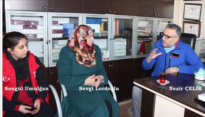 DOĞUBAYAZIT GENÇLİK MERKEZİ MÜDÜRÜ SEVGİ LORTOĞLU GÜNÜMÜZÜ KUTLADI.