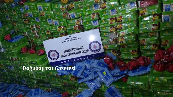DOĞUBAYAZIT´TA KAÇAK NARGİLE OPERASYONU