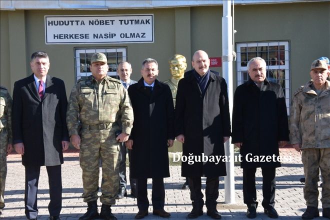 İÇİŞLERİ BAKANI SÜLEYMAN SOYLU DOĞUBAYAZIT´TA