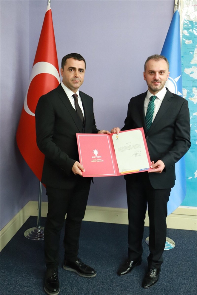 AV. MUSTAFA KONYAR AK PARTİ DOĞUBAYAZIT İLÇE BAŞKANI OLDU