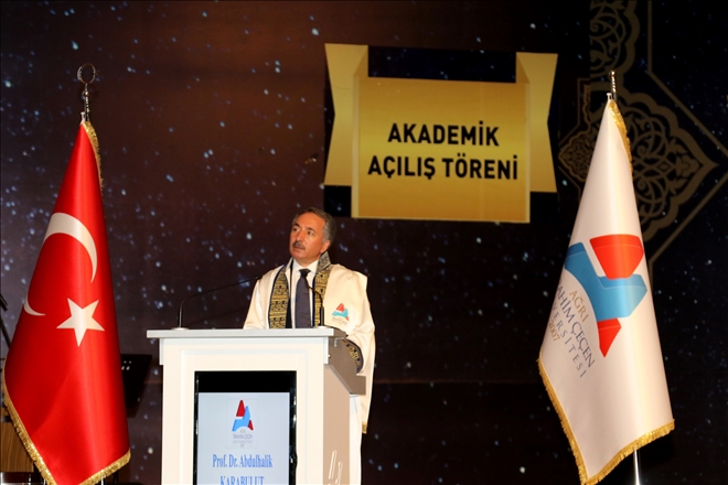 AĞRI İBRAHİM ÇEÇEN ÜNİVERSİTESİ AKADEMİK YILI AÇILIŞI