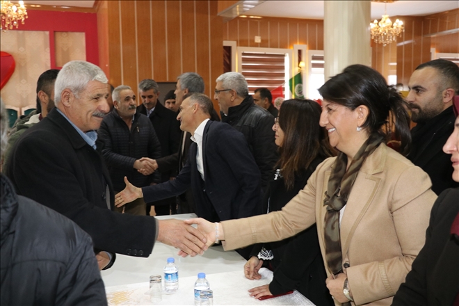 HDP EŞ GENEL BAŞKANI PERVİN BULDAN, AĞRI´DA