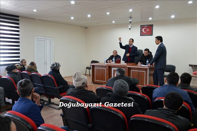 DOĞUBAYAZIT´TA MESLEK EDİNDİRME KURSLARI