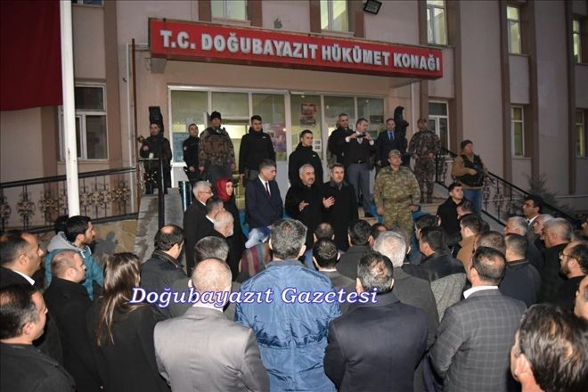 İÇİŞLERİ BAKAN YARDIMCISI MEHMET ERSOY DOĞUBAYAZIT´TA