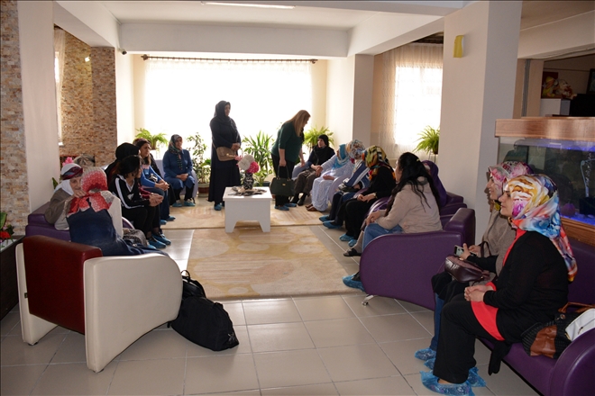 AĞRI HUZUR EVİNE ZİYARET