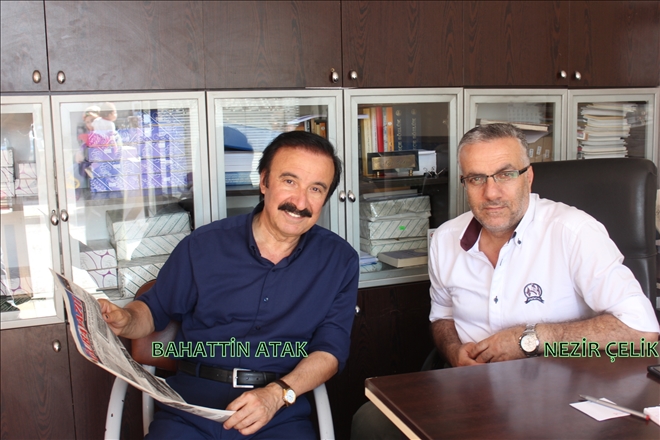 YAZAR-ÇİZER VE SANATÇI OLAN BAHATTİN ATAK DOĞUBAYAZIT´TA