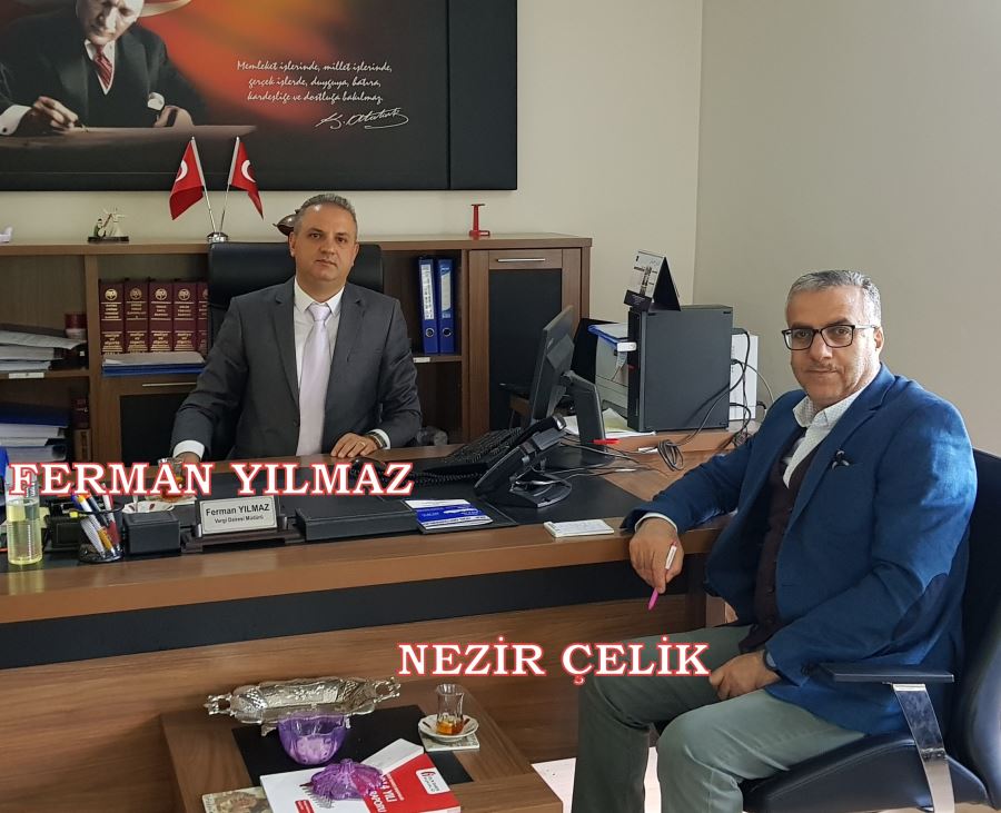 YENİ VERGİ DAİRESİ MÜDÜRÜ FERMAN YILMAZ, GÖREVE BAŞLADI