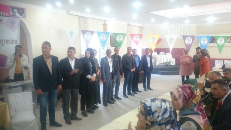 DOĞUBAYAZIT HDP İLÇE KONGRESİ YAPILDI