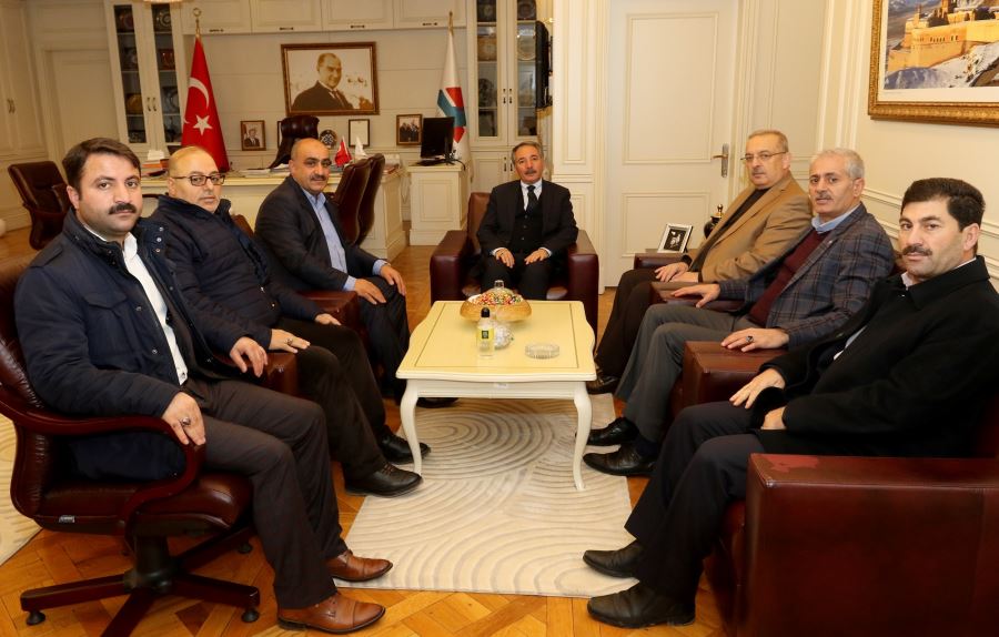 AİÇÜ Rektörü Prof. Dr. KARABULUT, DİYANET-SEN Genel Başkanı Mehmet BAYRAKTUTAR’ı misafir Etti