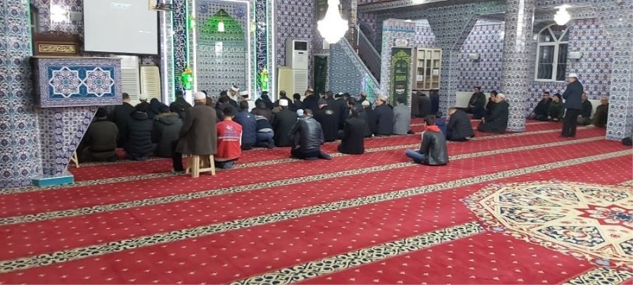 DOĞUBAYAZIT’TA SABAH NAMAZI BULUŞMALARI DEVAM EDİYOR