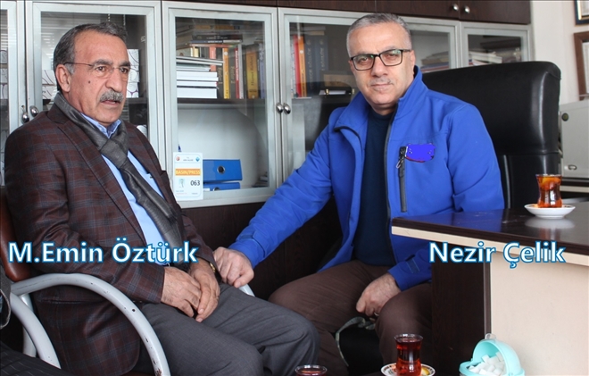İŞ ADAMI M.EMİN ÖZTÜRK DOĞUBAYAZIT´TA