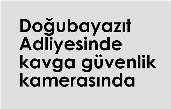 DOĞUBAYAZIT´TA İCRA MÜDÜRÜ BİR KADINI DARP ETTİ?