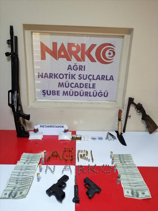 Ağrı´da uyuşturucu operasyonu