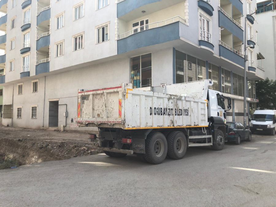 DSİ’YE AİT DERELER TEHDİT ETTİ, BELEDİYE ISLAH ETTİ…