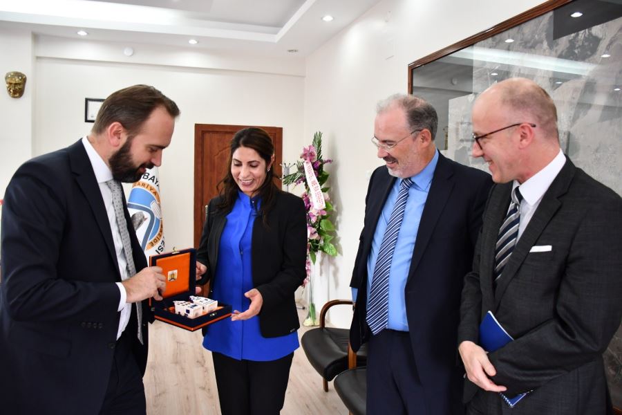 Büyükelçilik Müsteşarlarından Doğubayazıt Belediyesine Ziyaret