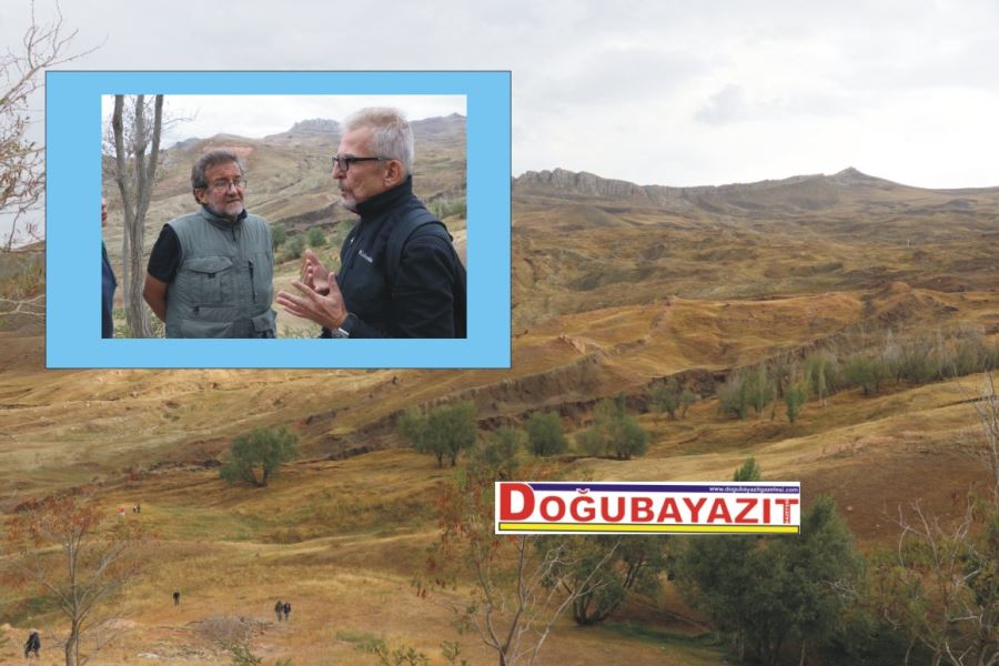 45 KİŞİLİK EKİP DOĞUBAYAZIT’TA BULUNAN NUH’UN GEMİSİNİN İZİNDE…