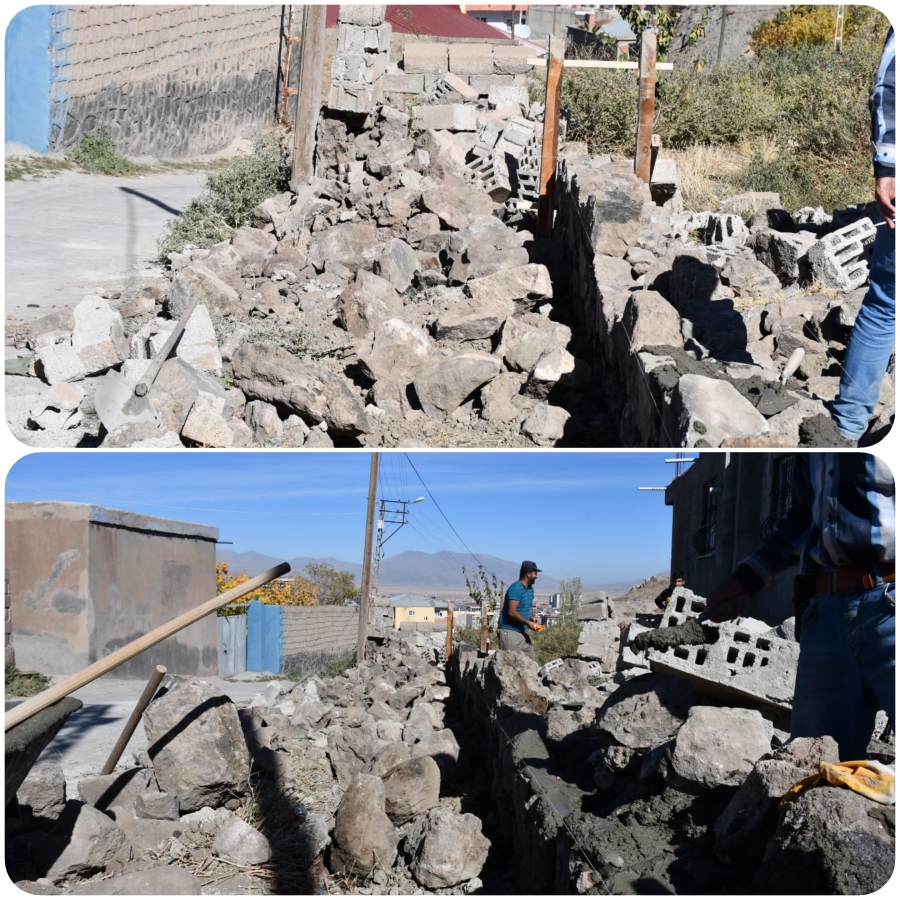 DOĞUBAYAZIT’TA YOLLAR GENİŞLİYOR