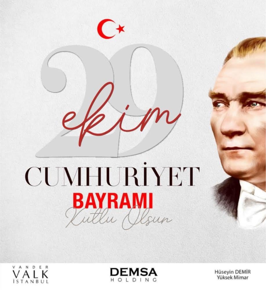 CUMHURİYET BAYRAMIMIZ KUTLU OLSUN…