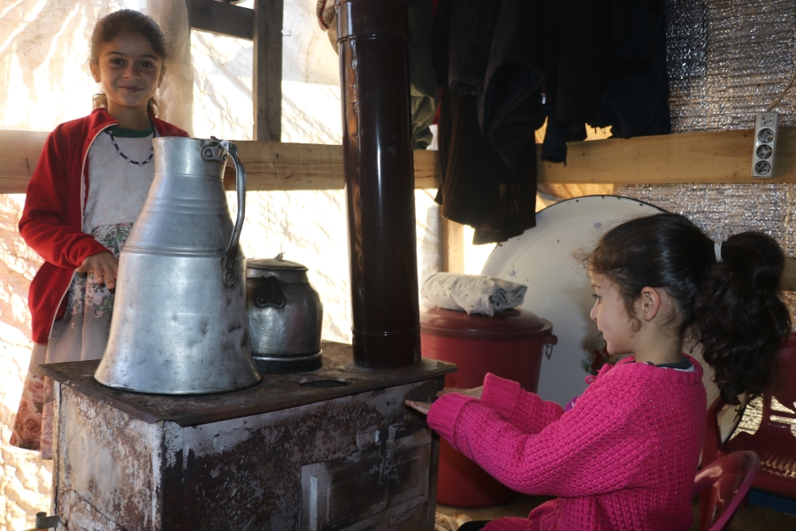 HAVALAR SOĞUYUNCA SOBALAR YANMAYA BAŞLADI