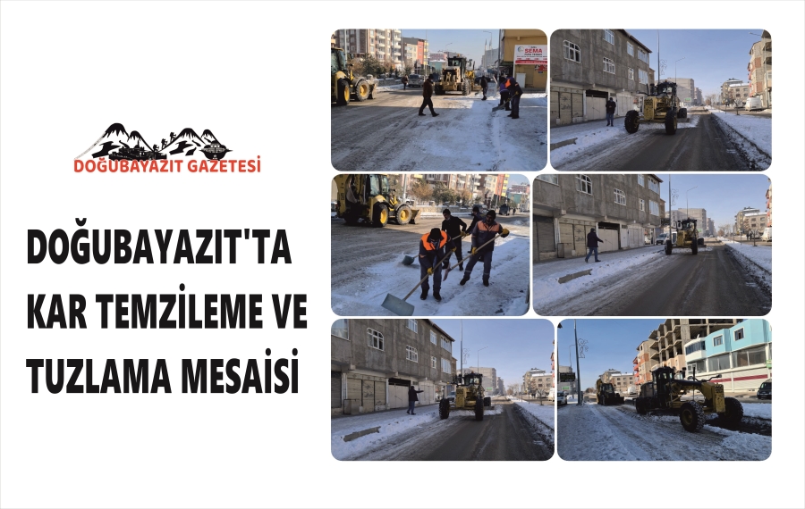 YAŞANAN BUZLANMA