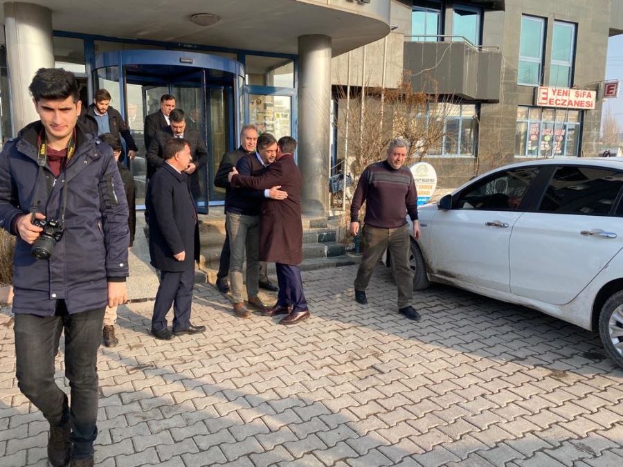 EKREM ÇELEBİ’DEN CEMAL CAN’A ZİYARET