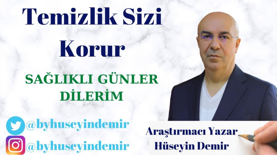 Corona fırsatçılarına  Devlet, Virüsüne temizliğe dikkat ederek fırsat vermeyin.