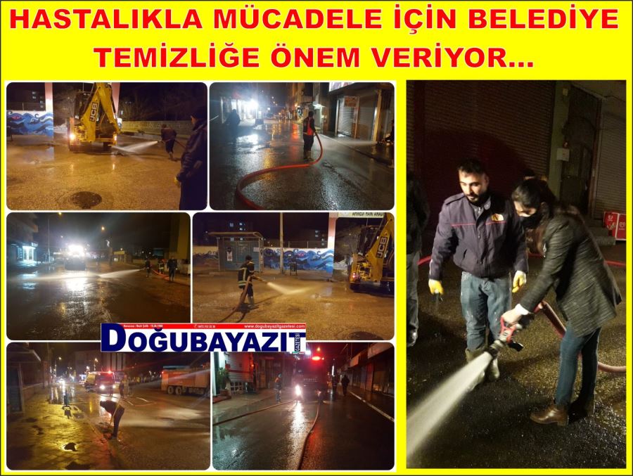 BELEDİYE SOKAK VE CADDELERİ YIKIYOR
