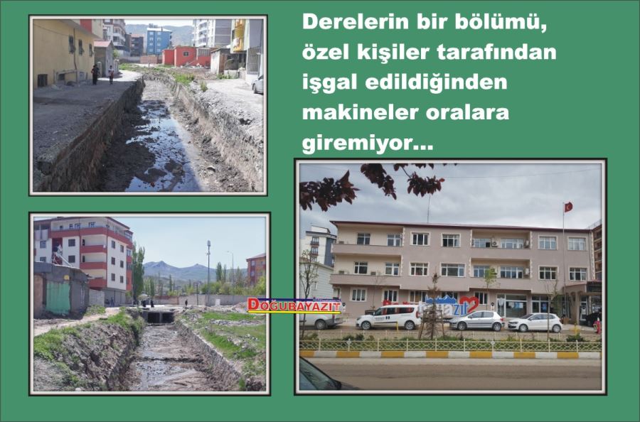 BELEDİYE-DSİ İŞBİRLİĞİ VATANDAŞI MUTLU ETTİ… TAŞKIN DERELERİNE BAHAR GELDİ    