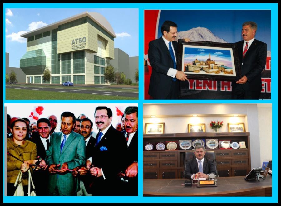 GÖRKEMLİ AĞRI TİCARET ODASI, ESKİ BAŞKAN MEHMET ERAT’IN ESERİ…