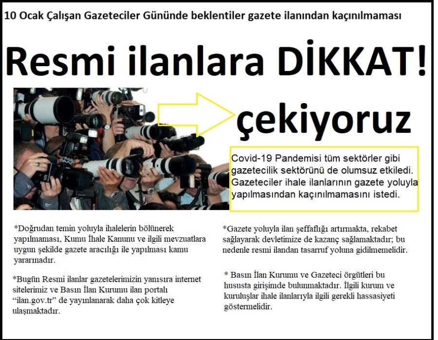 RESMİ İLANLAR ŞART