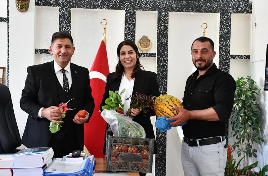 ORGANİK TARIMA BELEDİYE BAŞKANINDAN TAM DESTEK