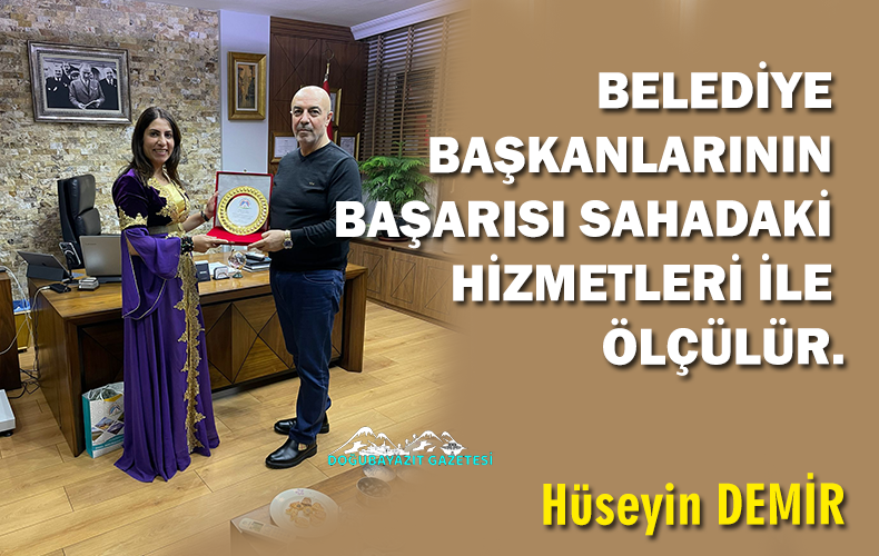 DOĞUBAYAZIT BAĞIMSIZ BELEDİYE BAŞKANI YILDIZ AÇAR HANIMEFENDİ BAŞARILARIYLA EN GÜZEL ÖRNEKLERDEN BİRİ OLMAYA DEVAM ETMEKTEDİR. 