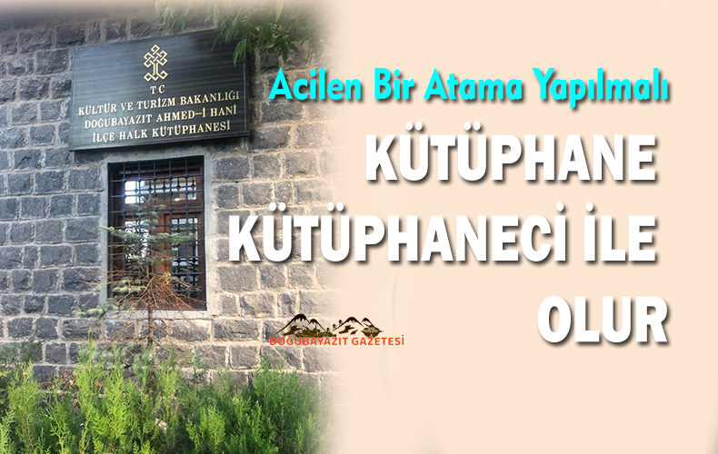 KÜTÜPHANEDE KÜTÜPHANECİ YOK