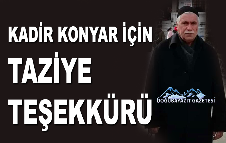 ACIMIZI PAYLAŞANLARA TEŞEKKÜR