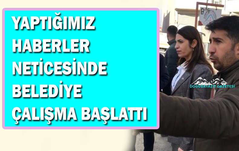 KANAL DOĞUBAYAZIT TEMİZLENİYOR