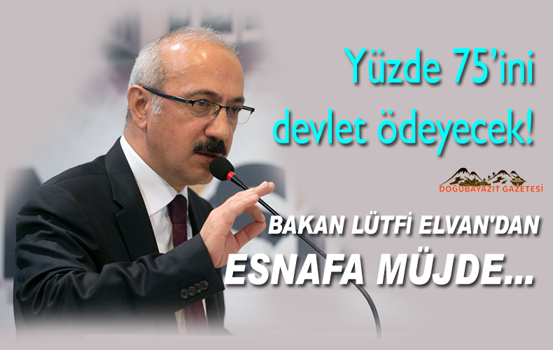 BAKAN ELVAN, 2021’DEN ÖNCE HAZİNE DESTEKLİ KREDİ KULLANAN ESNAFA DAİR KONUŞTU.