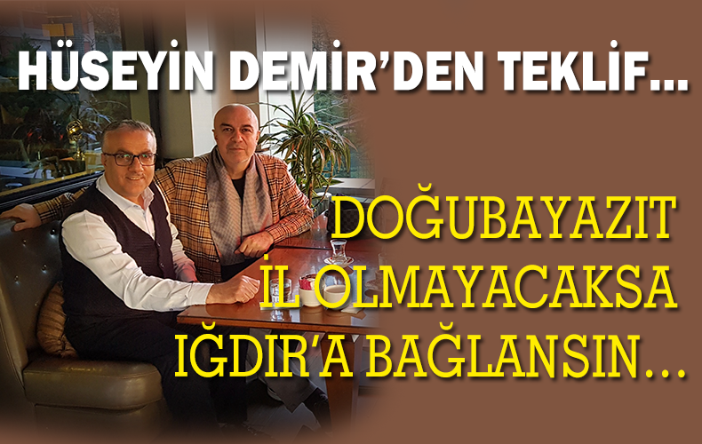  HÜSEYİN DEMİR’İN KÖŞE YAZISI KABUL GÖRDÜ…