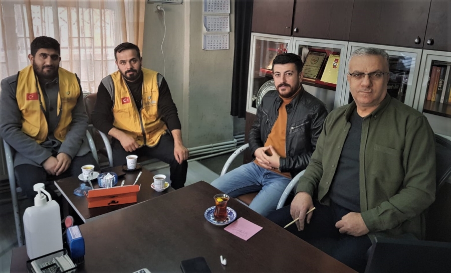 İYİLİK DERNEĞİ DOĞUBAYAZIT ŞUBESİNDEN GAZETEMİZE ZİYARET