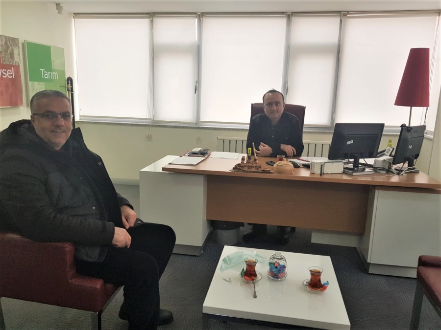 DENİZBANK DOĞUBAYAZIT ŞUBE MÜDÜRÜ HÜSEYİN SAVAŞ ÖCAL’A ZİYARET