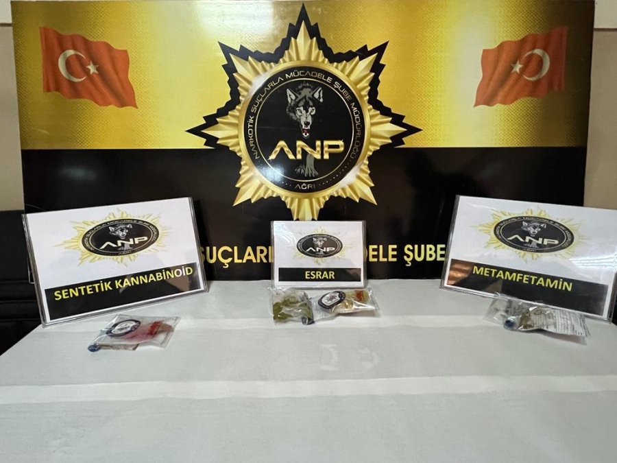 AĞRI MERKEZLİ 3 İLDEKİ UYUŞTURUCU OPERASYONU