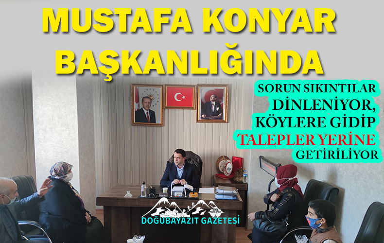 Ak Parti Doğubayazıt İlçe teşkilatının Köy ziyaretleri devam ediyor.