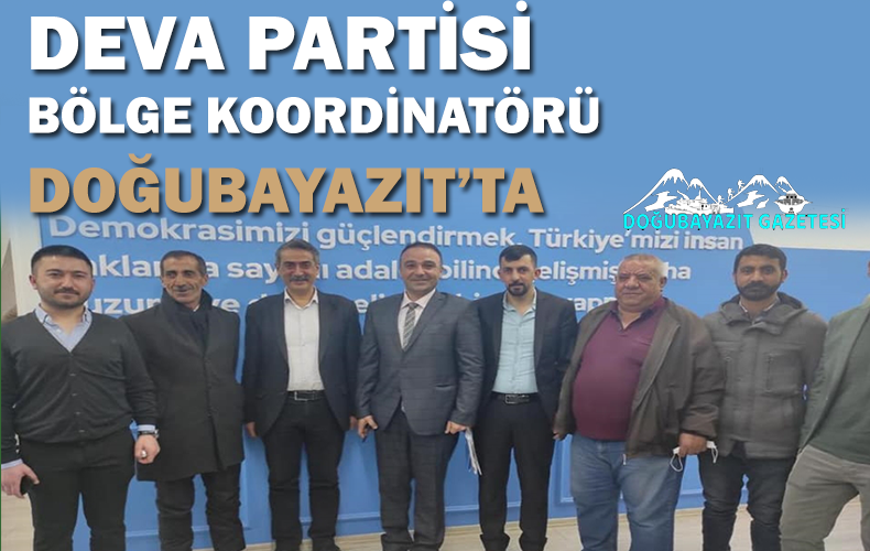 AHMET FARUK ÜNSAL DOĞUBAYAZIT’TA TOPLANTI YAPARAK BİLGİLER ALDI